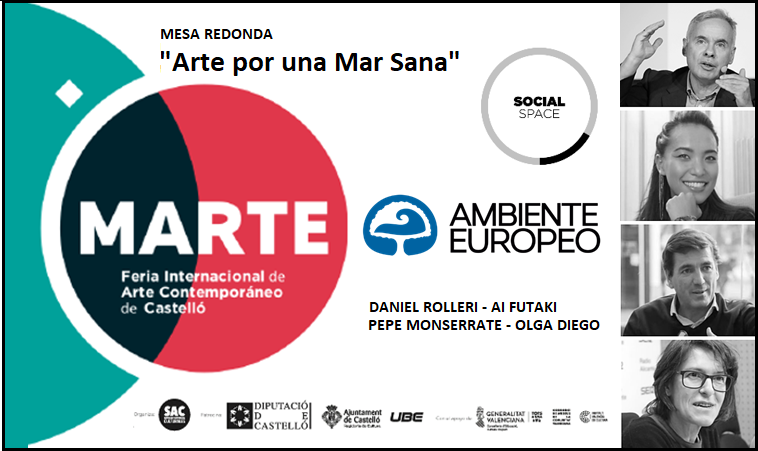 AMBIENTE EUROPEO coordina «MAR DE ARTE» en la Feria Internacional de Arte Contemporáneo de Castellón.